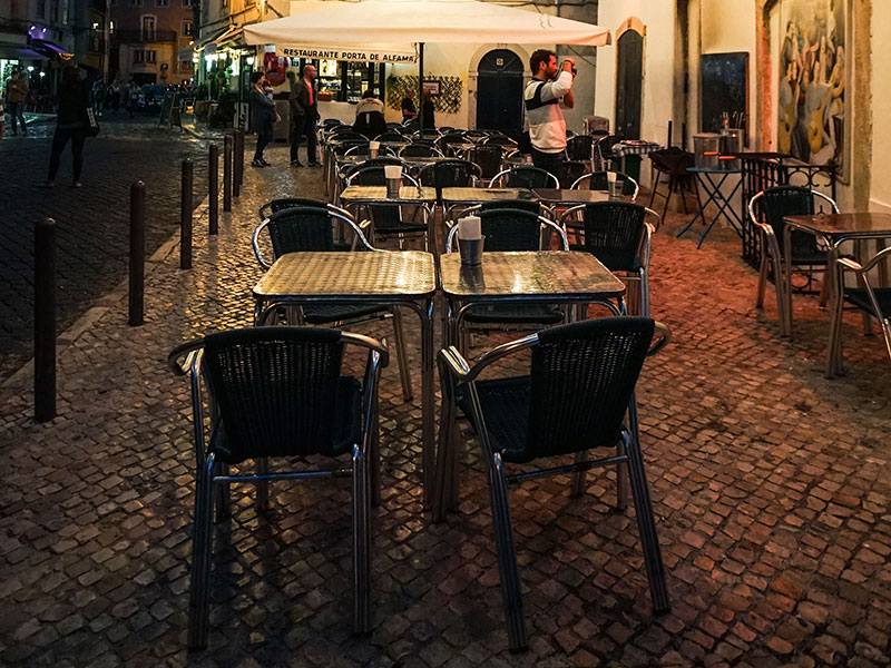 restaurante com cara de barzinho